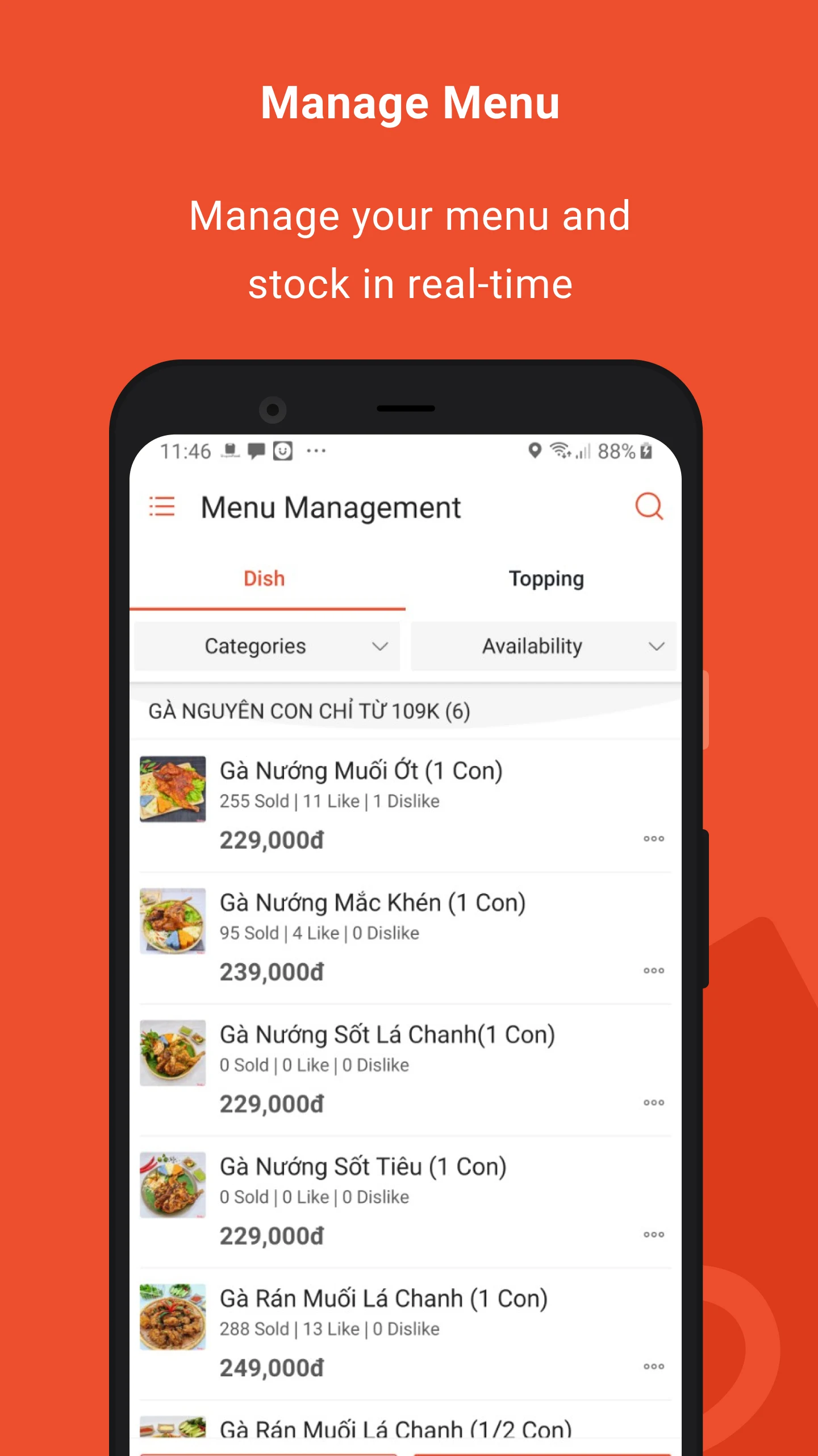 ShopeeFood - Đối Tác Nhà Hàng screenshot